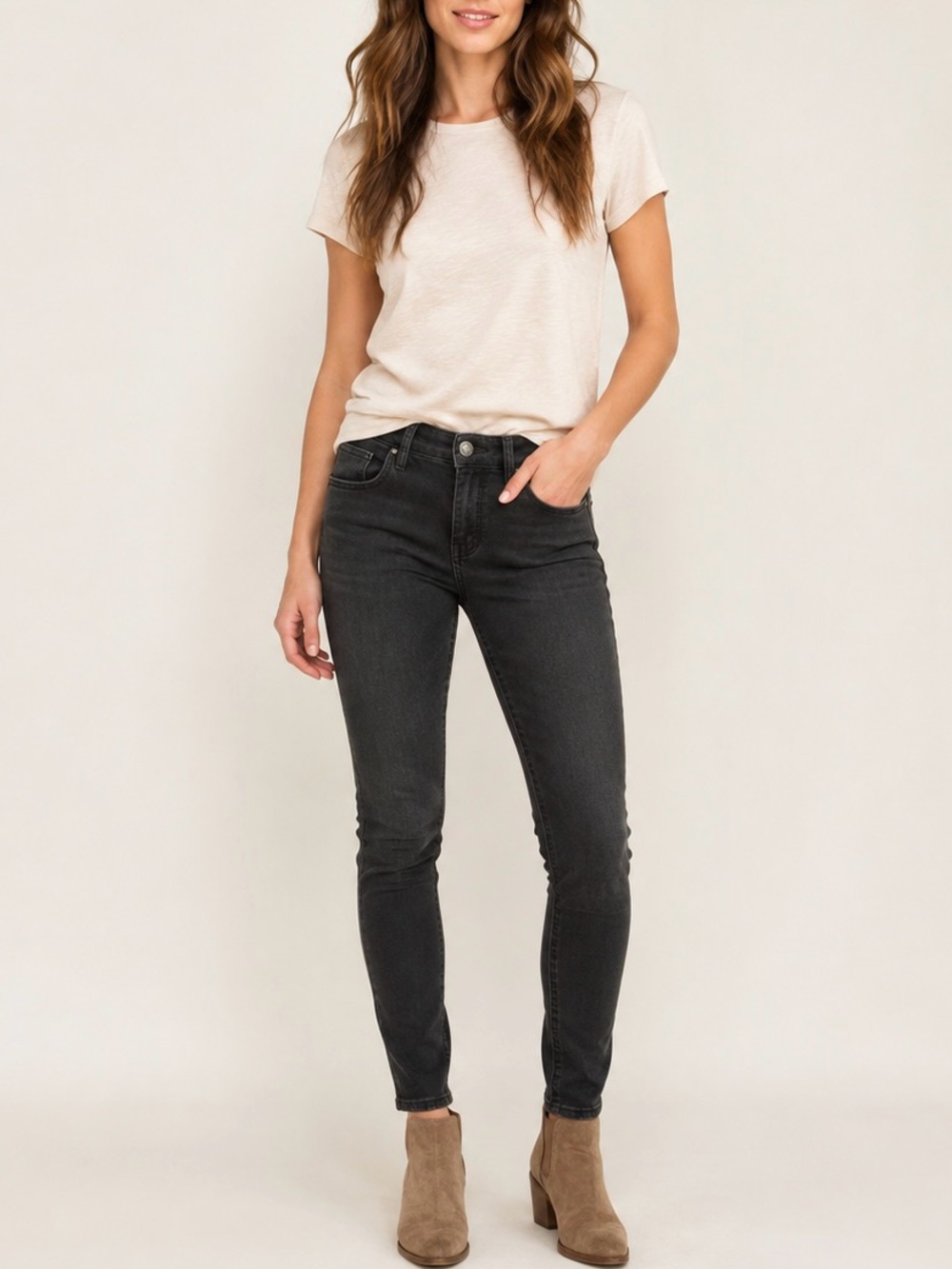 American Eagle Super Stretch Black Skinny Jeans Size 2